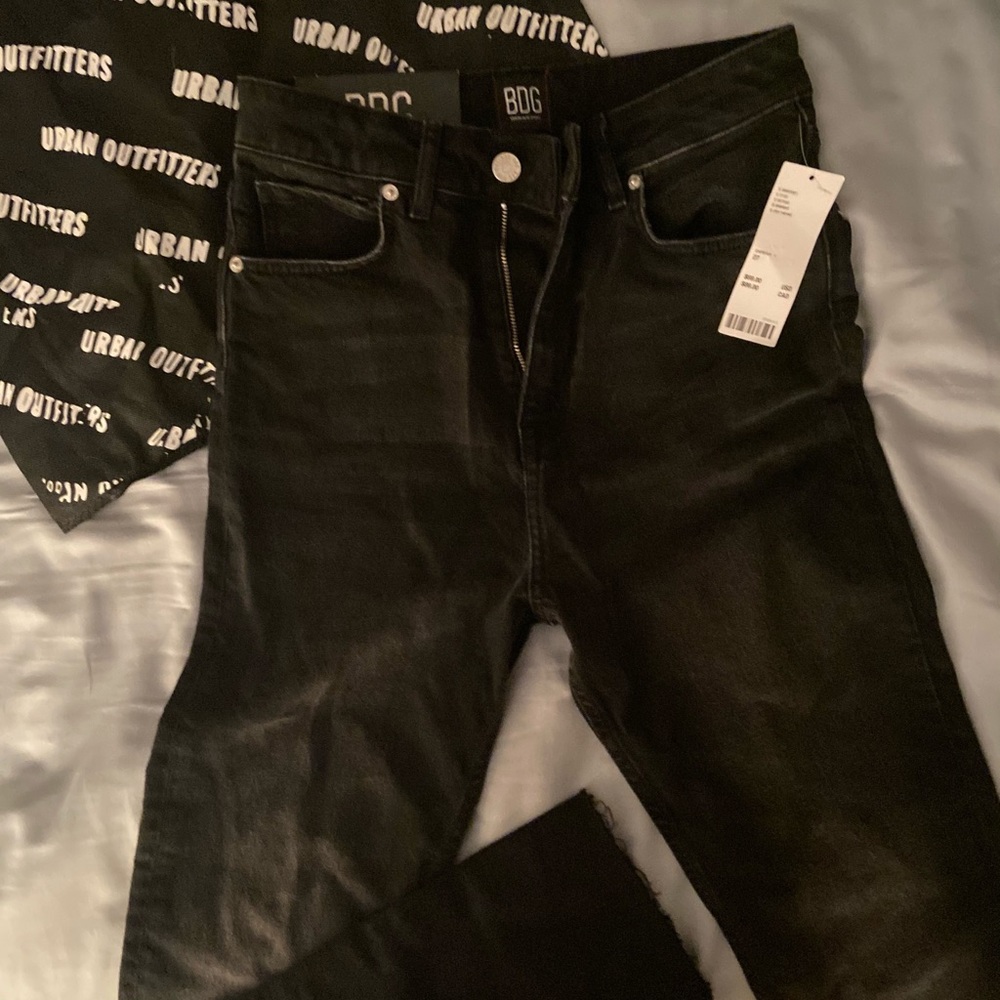 Urban Outfitters BDG High Rise Skinny Black Jeans